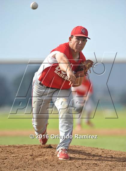 Thumbnail 3 in Cathedral Catholic vs Montgomery (66th Annual Lions Tournament) photogallery.