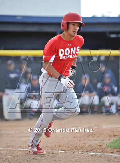 Thumbnail 1 in Cathedral Catholic vs Montgomery (66th Annual Lions Tournament) photogallery.
