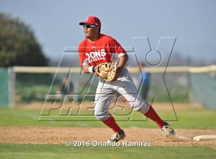 Thumbnail 3 in Cathedral Catholic vs Montgomery (66th Annual Lions Tournament) photogallery.