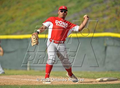 Thumbnail 2 in Cathedral Catholic vs Montgomery (66th Annual Lions Tournament) photogallery.