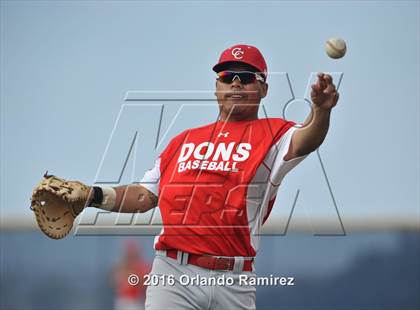 Thumbnail 3 in Cathedral Catholic vs Montgomery (66th Annual Lions Tournament) photogallery.