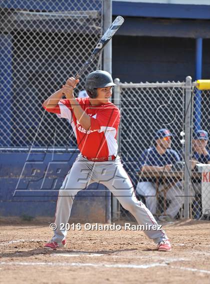 Thumbnail 3 in Cathedral Catholic vs Montgomery (66th Annual Lions Tournament) photogallery.