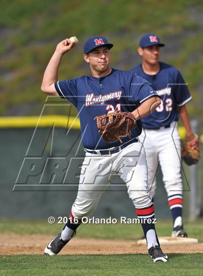Thumbnail 1 in Cathedral Catholic vs Montgomery (66th Annual Lions Tournament) photogallery.