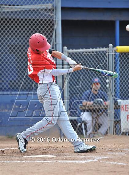 Thumbnail 2 in Cathedral Catholic vs Montgomery (66th Annual Lions Tournament) photogallery.