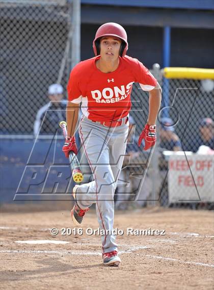 Thumbnail 1 in Cathedral Catholic vs Montgomery (66th Annual Lions Tournament) photogallery.