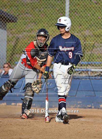 Thumbnail 3 in Cathedral Catholic vs Montgomery (66th Annual Lions Tournament) photogallery.