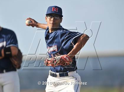 Thumbnail 3 in Cathedral Catholic vs Montgomery (66th Annual Lions Tournament) photogallery.
