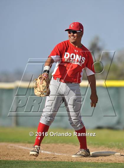 Thumbnail 1 in Cathedral Catholic vs Montgomery (66th Annual Lions Tournament) photogallery.