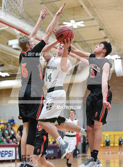 Thumbnail 2 in Manitou Springs vs. Sterling (CHSAA 3A Great 8) photogallery.