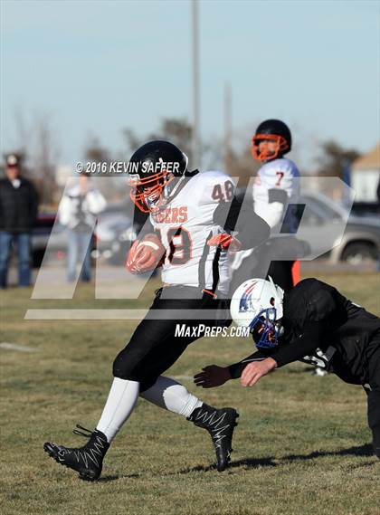 Thumbnail 2 in Hi-Plains vs. Cheyenne Wells (CHSAA 6-man Final) photogallery.