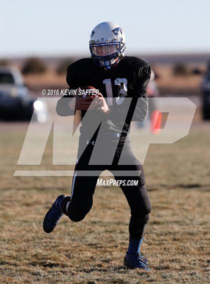 Thumbnail 1 in Hi-Plains vs. Cheyenne Wells (CHSAA 6-man Final) photogallery.