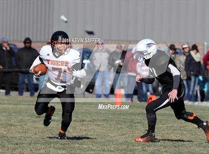Thumbnail 1 in Hi-Plains vs. Cheyenne Wells (CHSAA 6-man Final) photogallery.