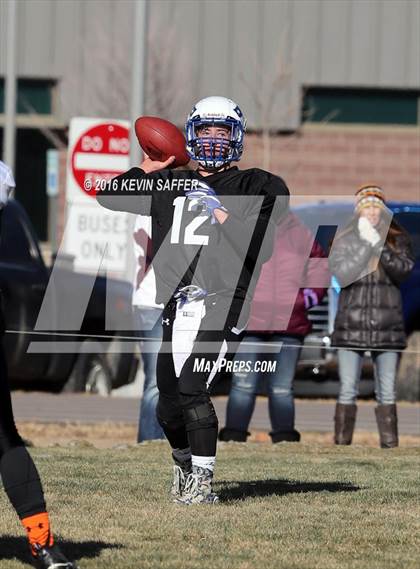 Thumbnail 1 in Hi-Plains vs. Cheyenne Wells (CHSAA 6-man Final) photogallery.