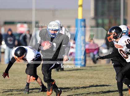 Thumbnail 2 in Hi-Plains vs. Cheyenne Wells (CHSAA 6-man Final) photogallery.