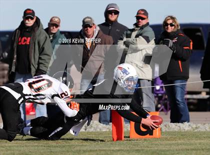 Thumbnail 3 in Hi-Plains vs. Cheyenne Wells (CHSAA 6-man Final) photogallery.
