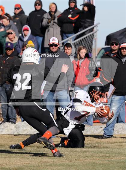 Thumbnail 1 in Hi-Plains vs. Cheyenne Wells (CHSAA 6-man Final) photogallery.