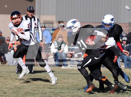Thumbnail 1 in Hi-Plains vs. Cheyenne Wells (CHSAA 6-man Final) photogallery.