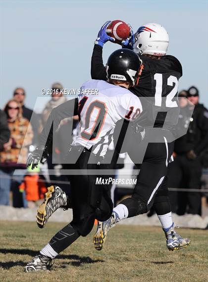 Thumbnail 2 in Hi-Plains vs. Cheyenne Wells (CHSAA 6-man Final) photogallery.