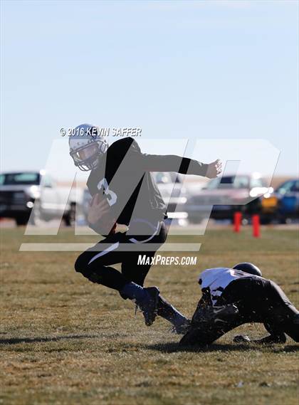 Thumbnail 1 in Hi-Plains vs. Cheyenne Wells (CHSAA 6-man Final) photogallery.