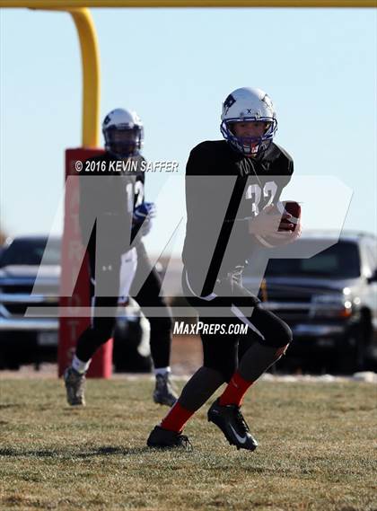 Thumbnail 3 in Hi-Plains vs. Cheyenne Wells (CHSAA 6-man Final) photogallery.