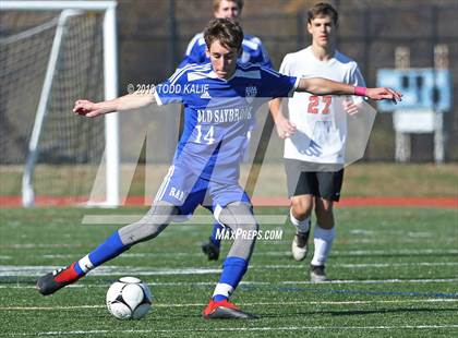 Thumbnail 3 in Cromwell vs Old Saybrook-Westbrook (Shoreline Quarterfinal) photogallery.