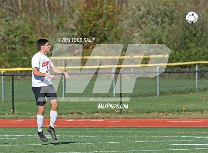 Thumbnail 3 in Cromwell vs Old Saybrook-Westbrook (Shoreline Quarterfinal) photogallery.