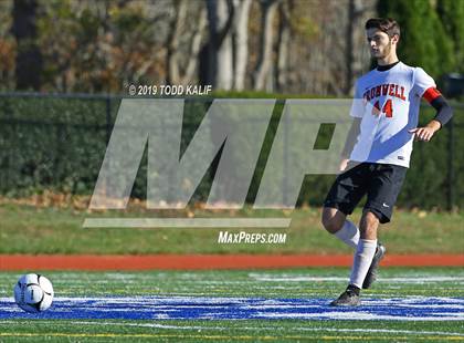 Thumbnail 1 in Cromwell vs Old Saybrook-Westbrook (Shoreline Quarterfinal) photogallery.