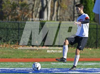 Thumbnail 3 in Cromwell vs Old Saybrook-Westbrook (Shoreline Quarterfinal) photogallery.