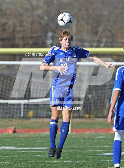 Thumbnail 2 in Cromwell vs Old Saybrook-Westbrook (Shoreline Quarterfinal) photogallery.
