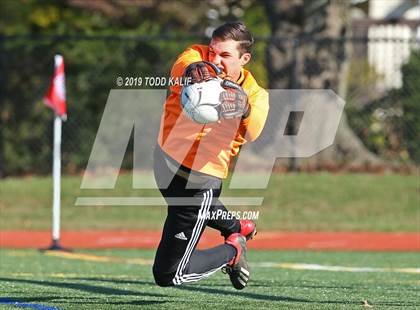 Thumbnail 3 in Cromwell vs Old Saybrook-Westbrook (Shoreline Quarterfinal) photogallery.