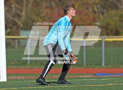 Thumbnail 1 in Cromwell vs Old Saybrook-Westbrook (Shoreline Quarterfinal) photogallery.
