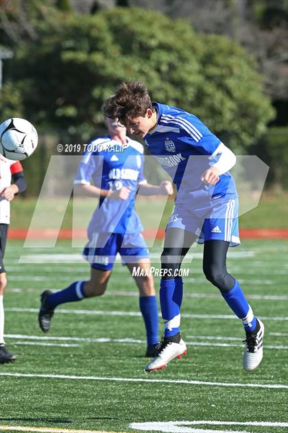 Thumbnail 1 in Cromwell vs Old Saybrook-Westbrook (Shoreline Quarterfinal) photogallery.