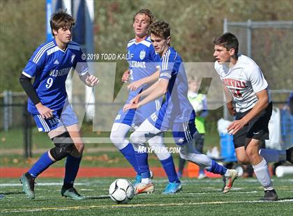 Thumbnail 1 in Cromwell vs Old Saybrook-Westbrook (Shoreline Quarterfinal) photogallery.