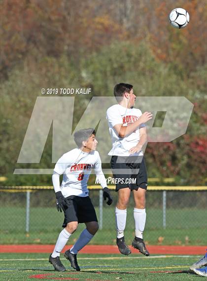 Thumbnail 2 in Cromwell vs Old Saybrook-Westbrook (Shoreline Quarterfinal) photogallery.