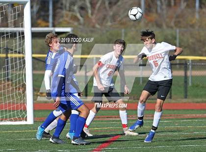 Thumbnail 2 in Cromwell vs Old Saybrook-Westbrook (Shoreline Quarterfinal) photogallery.