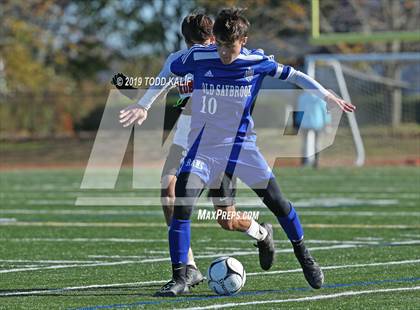Thumbnail 2 in Cromwell vs Old Saybrook-Westbrook (Shoreline Quarterfinal) photogallery.