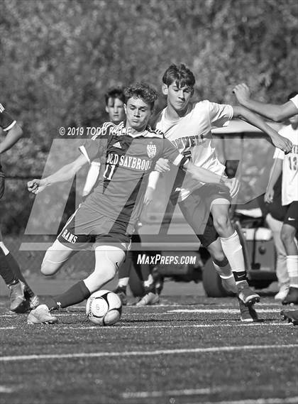 Thumbnail 2 in Cromwell vs Old Saybrook-Westbrook (Shoreline Quarterfinal) photogallery.