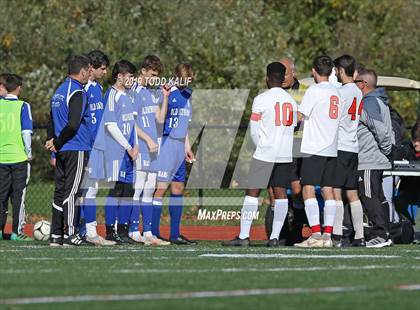 Thumbnail 1 in Cromwell vs Old Saybrook-Westbrook (Shoreline Quarterfinal) photogallery.