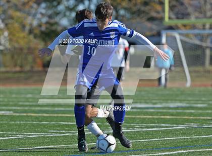 Thumbnail 3 in Cromwell vs Old Saybrook-Westbrook (Shoreline Quarterfinal) photogallery.