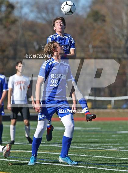 Thumbnail 3 in Cromwell vs Old Saybrook-Westbrook (Shoreline Quarterfinal) photogallery.