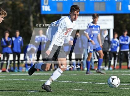 Thumbnail 2 in Cromwell vs Old Saybrook-Westbrook (Shoreline Quarterfinal) photogallery.