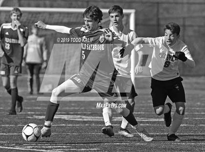 Thumbnail 1 in Cromwell vs Old Saybrook-Westbrook (Shoreline Quarterfinal) photogallery.