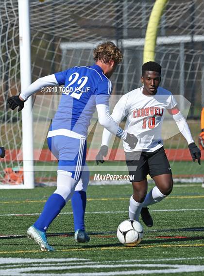 Thumbnail 3 in Cromwell vs Old Saybrook-Westbrook (Shoreline Quarterfinal) photogallery.