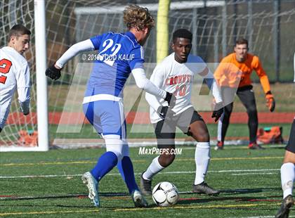 Thumbnail 1 in Cromwell vs Old Saybrook-Westbrook (Shoreline Quarterfinal) photogallery.