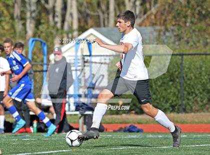 Thumbnail 1 in Cromwell vs Old Saybrook-Westbrook (Shoreline Quarterfinal) photogallery.