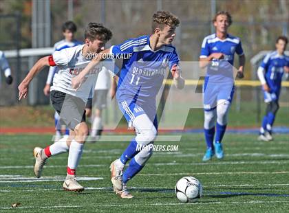 Thumbnail 2 in Cromwell vs Old Saybrook-Westbrook (Shoreline Quarterfinal) photogallery.