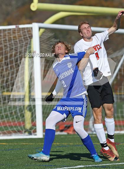 Thumbnail 1 in Cromwell vs Old Saybrook-Westbrook (Shoreline Quarterfinal) photogallery.