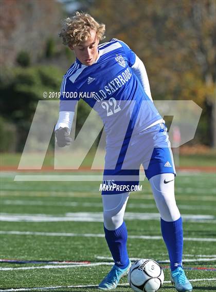 Thumbnail 3 in Cromwell vs Old Saybrook-Westbrook (Shoreline Quarterfinal) photogallery.