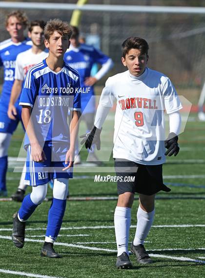 Thumbnail 1 in Cromwell vs Old Saybrook-Westbrook (Shoreline Quarterfinal) photogallery.