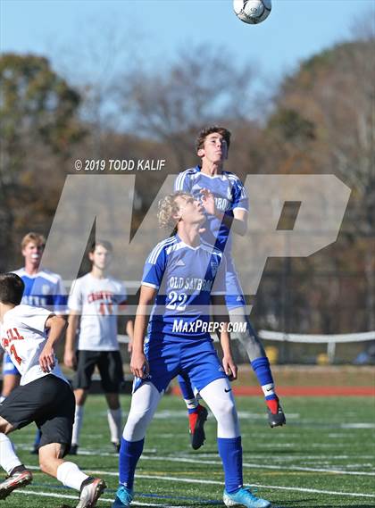 Thumbnail 2 in Cromwell vs Old Saybrook-Westbrook (Shoreline Quarterfinal) photogallery.